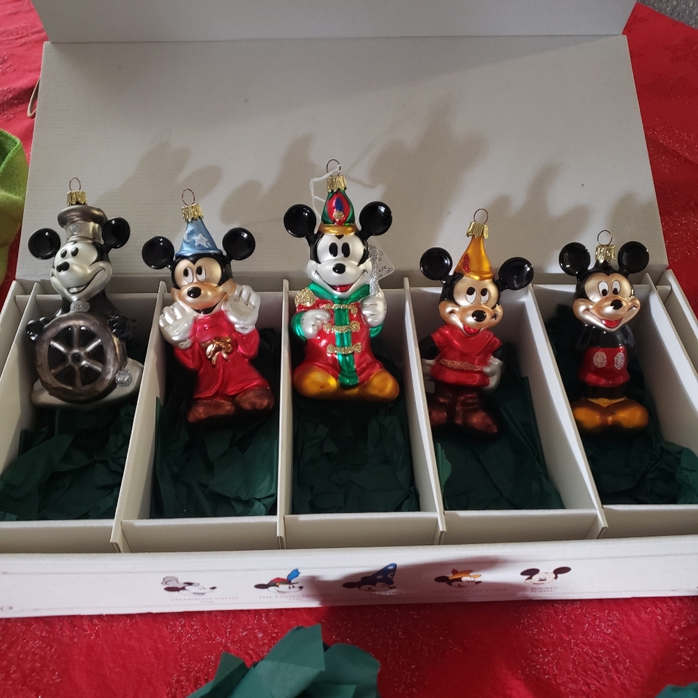 Disney Christmas ornaments